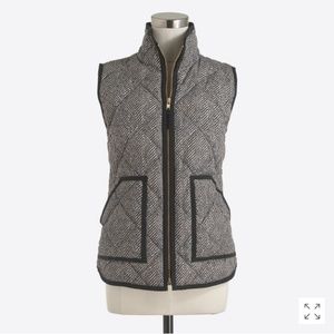 Printed Quilted Puffer Vest